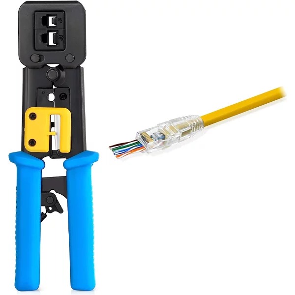 CRIMPEADORA IMEXX RJ45 PASANTE PASS TROUGH